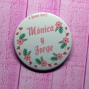 Chapas para bodas beauty nombres