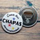 Chapas personalizadas de Abrebotellas con imán 59mm