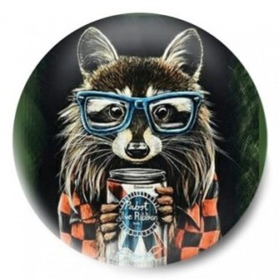 mapache hipster