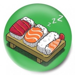 sleeping sushi