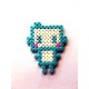 Broche Pixel-Art Robot