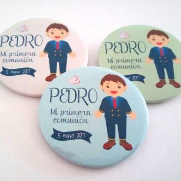 Chapa comunión niño 2
