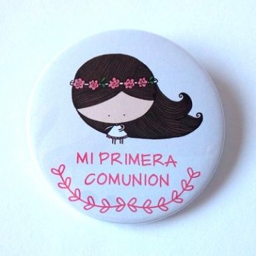 Chapa comunión niña 2