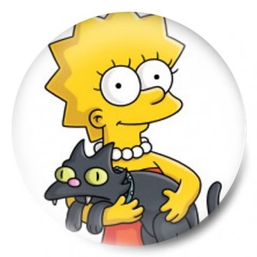 Lisa Simpson y Gato