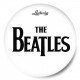 The Beatles Logo Blanco