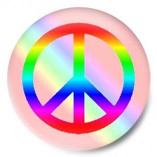 Símbolo paz colores