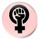 Feminista símbolo rosa