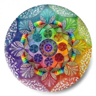 mandala rainbow
