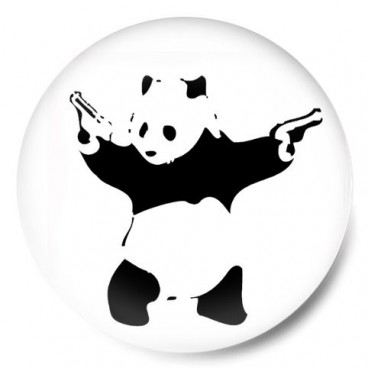 panda banksy
