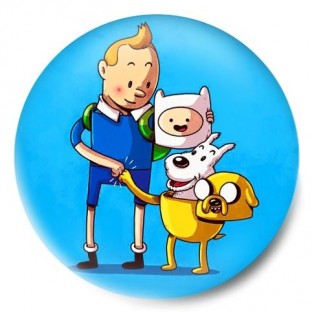 tintin hora de aventuras